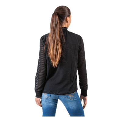 New Kayla L/S Top Black