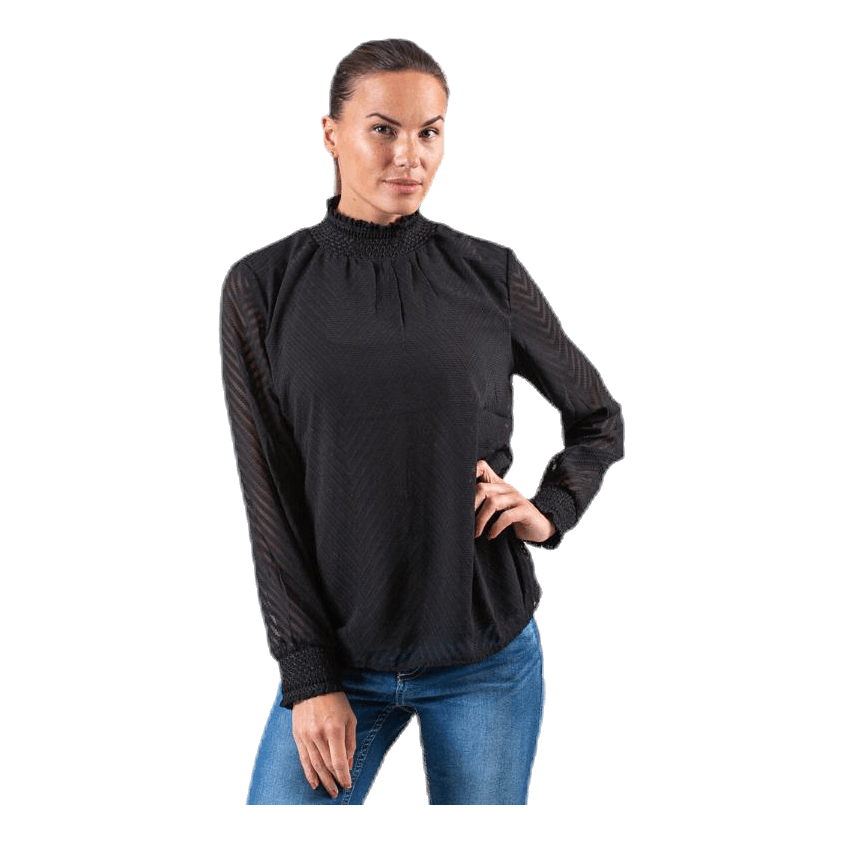 New Kayla L/S Top Black