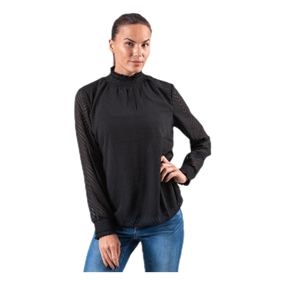 New Kayla L/S Top Black