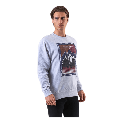 Manjaro Sweat Crew Neck White