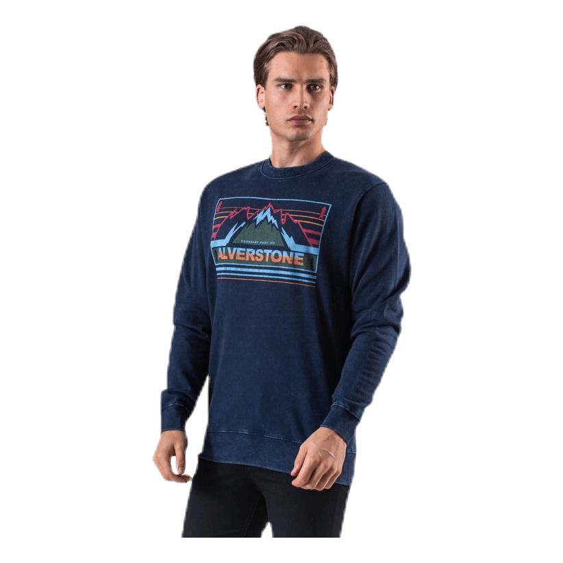 Manjaro Sweat Crew Neck Blue
