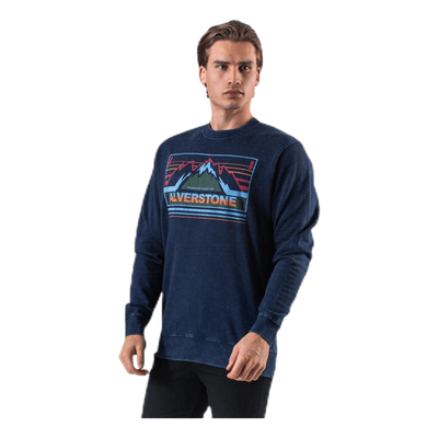 Manjaro Sweat Crew Neck Blue