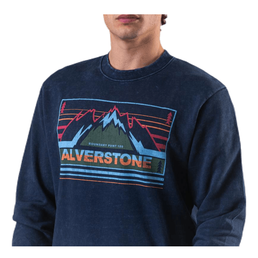 Manjaro Sweat Crew Neck Blue