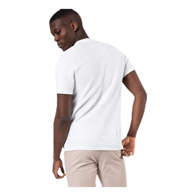 Bristol Knit Ss Polo White