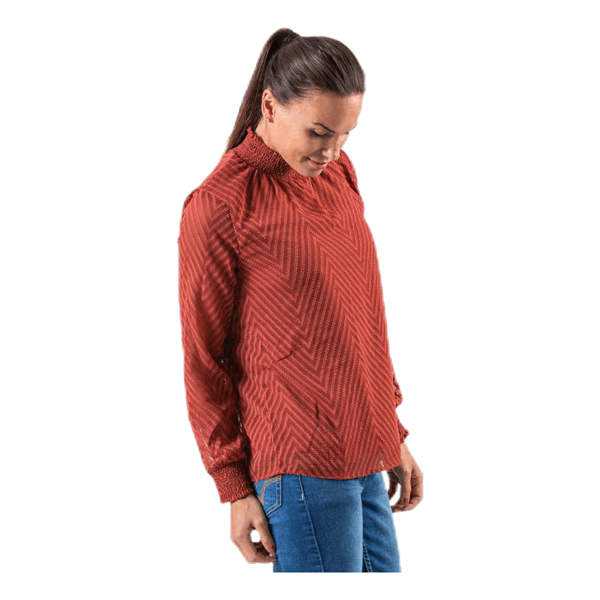 New Kayla L/S Top Red