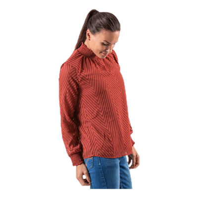 New Kayla L/S Top Red
