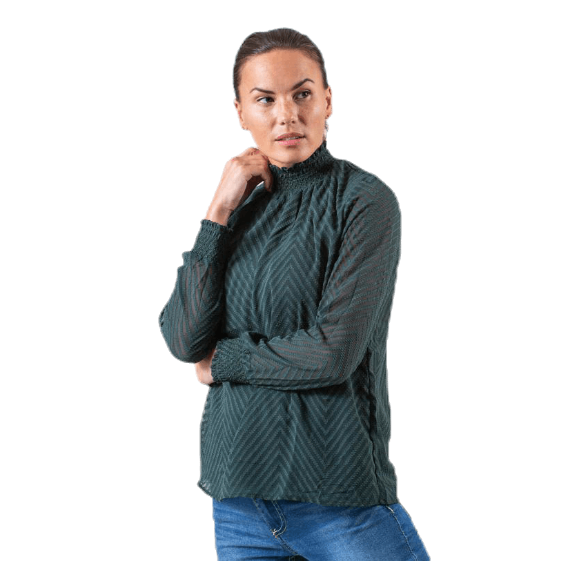 New Kayla L/S Top Green