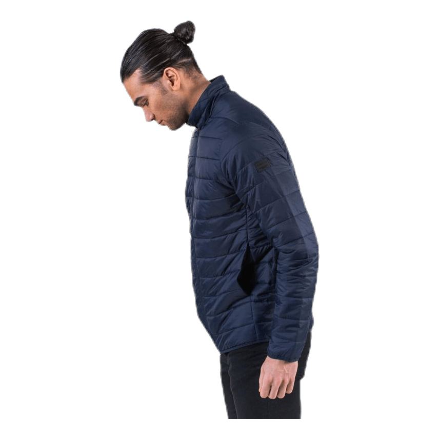 Eric Puffer Collar Blue
