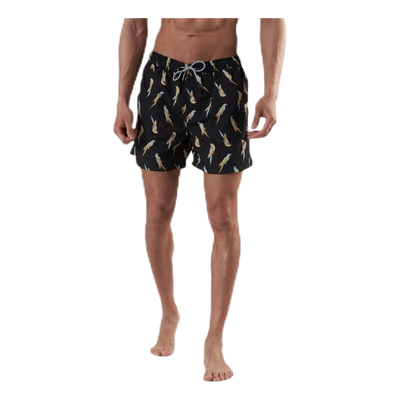 Aruba Swimshorts  Animal Black