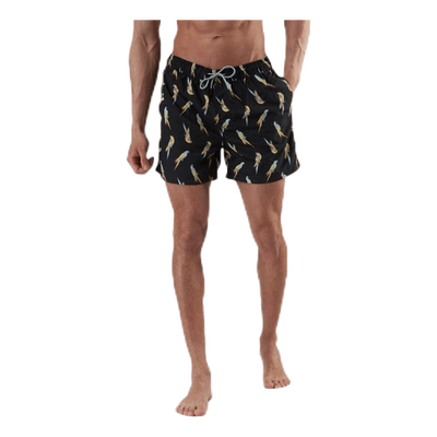 Aruba Swimshorts  Animal Black