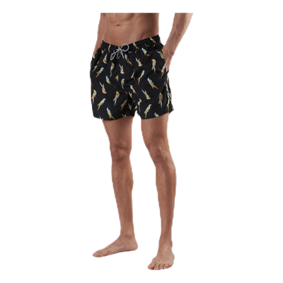 Aruba Swimshorts  Animal Black