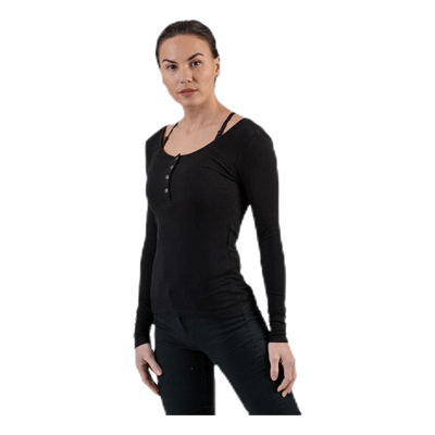 Kitte Ls Top Black
