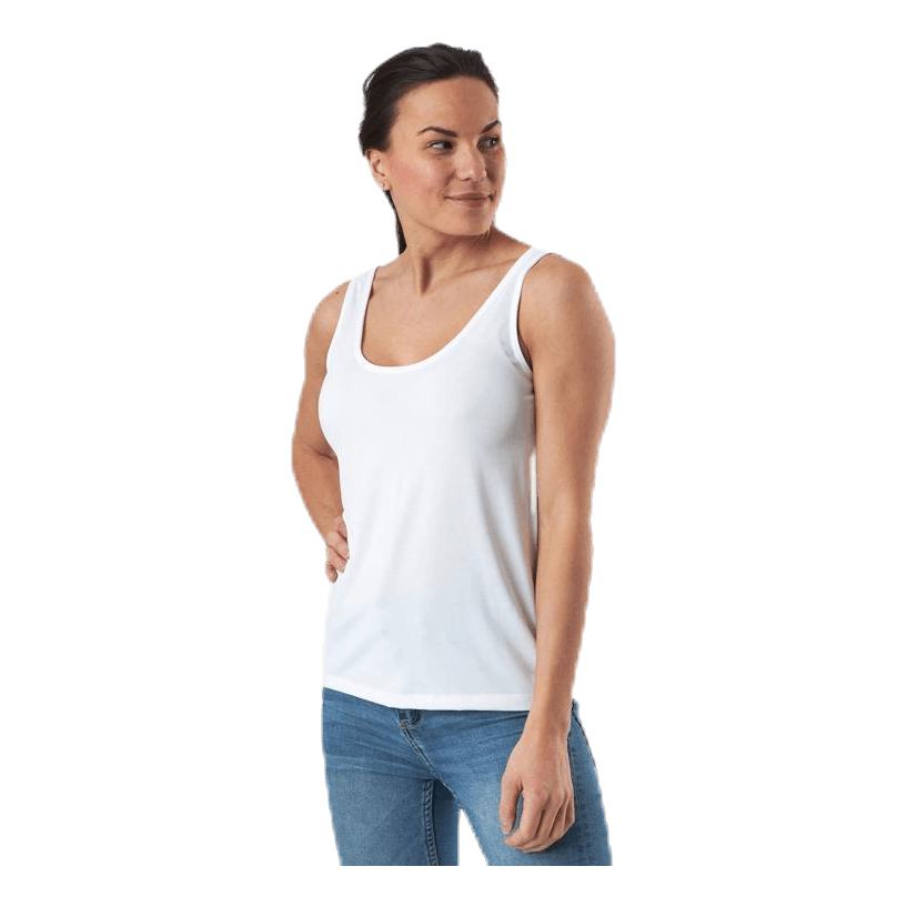 Kamala Tank Top White