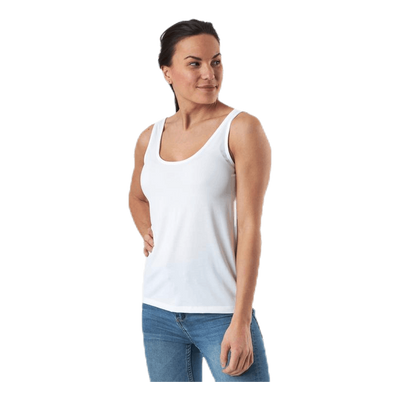 Kamala Tank Top White