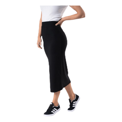 Kylie Mw Midi Skirt  Black
