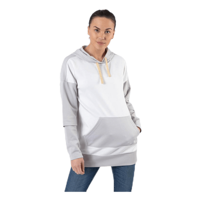 Flora Long Hood Sweat Grey