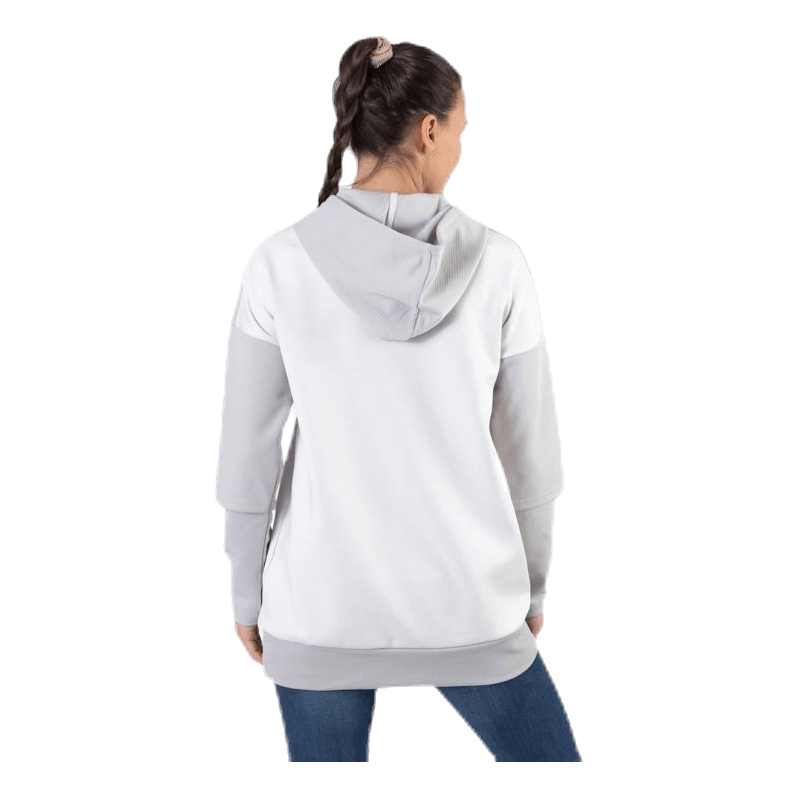 Flora Long Hood Sweat Grey