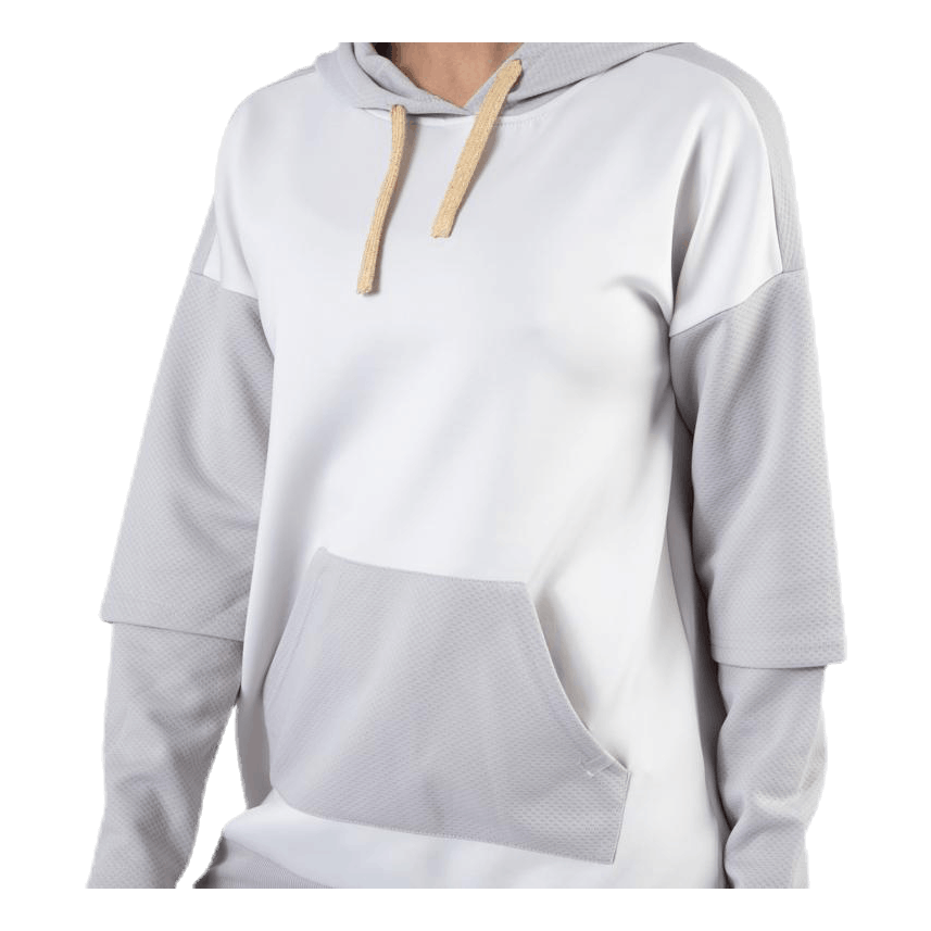 Flora Long Hood Sweat Grey