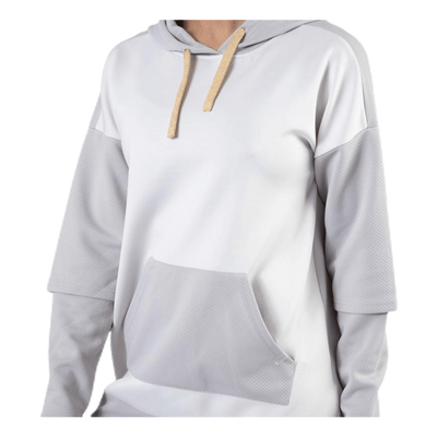 Flora Long Hood Sweat Grey