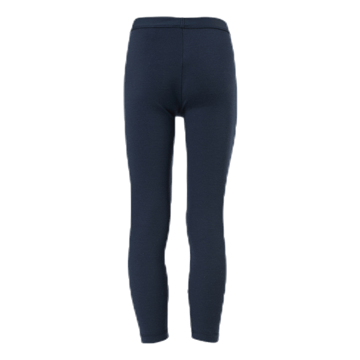 Willto Wool Longjohn Solid  Blue