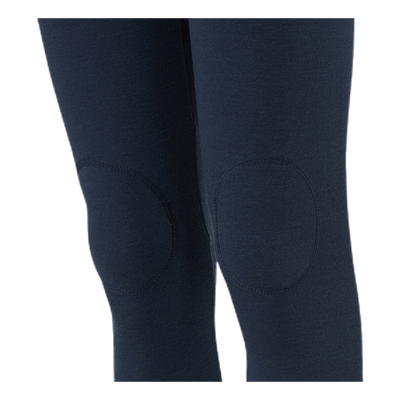 Willto Wool Longjohn Solid  Blue