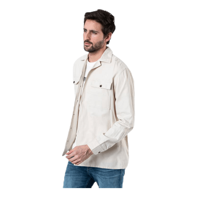 Enok Shirt Ls Silver