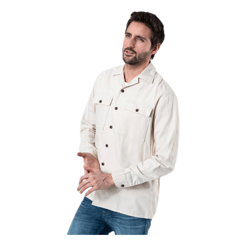 Enok Shirt Ls Silver
