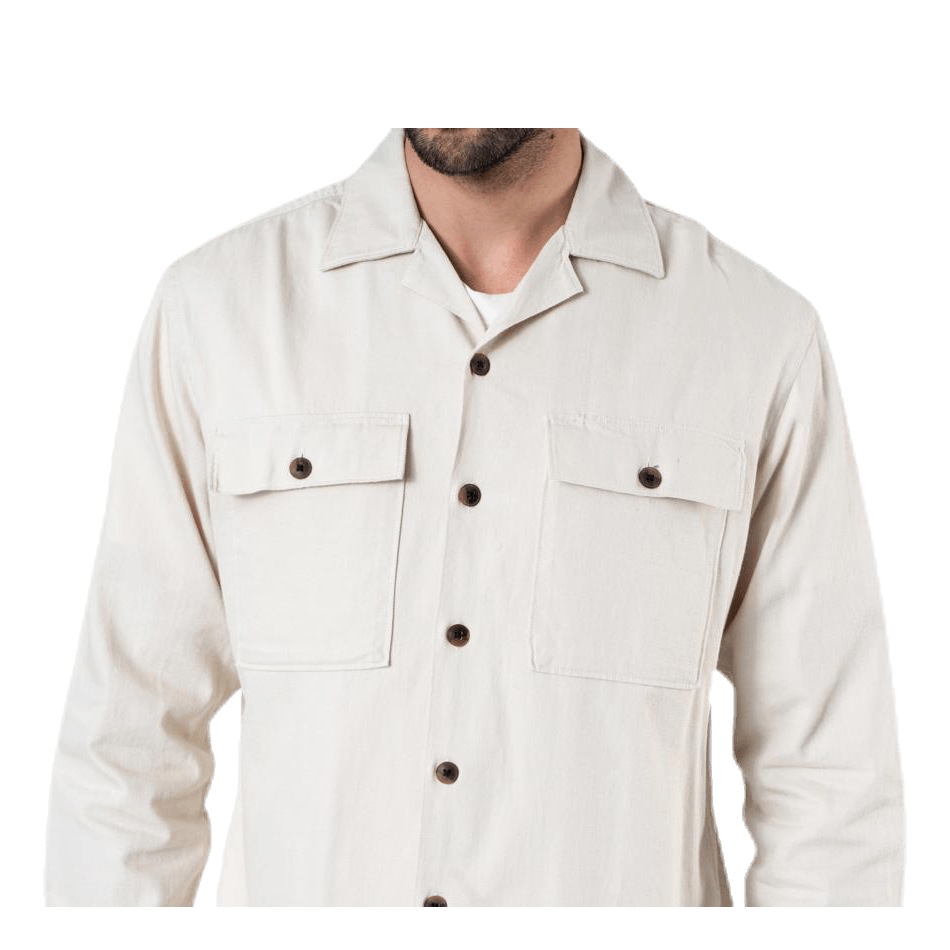 Enok Shirt Ls Silver