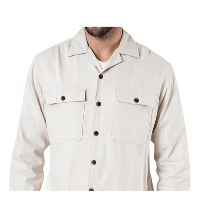 Enok Shirt Ls Silver