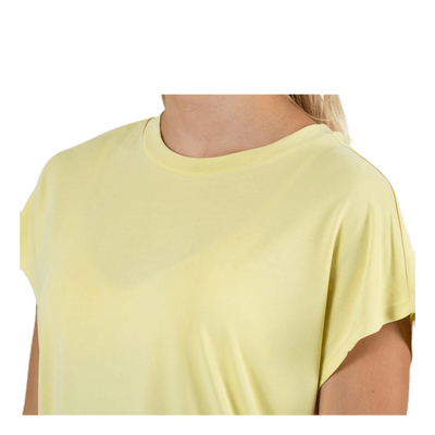 Free Life S/S O-Neck Top Jrs Yellow
