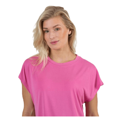 Free Life S/S O-Neck Top Jrs Red