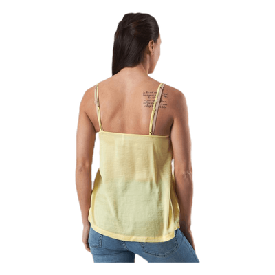 Debbie Singlet Wvn Yellow
