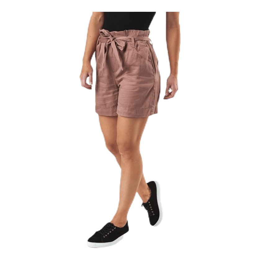 Kira Belt Shorts Brown