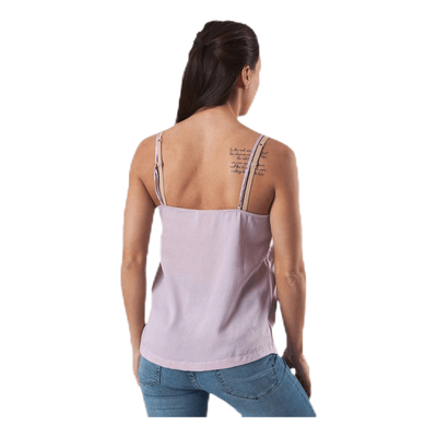 Debbie Singlet Wvn Pink