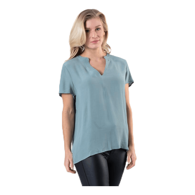 Molly Ss V-Neck Green