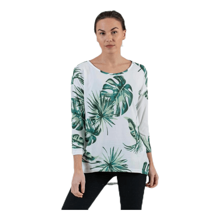 Elcos 4/5 Aop Top Jrs White