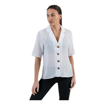 Winner Button Shirt White