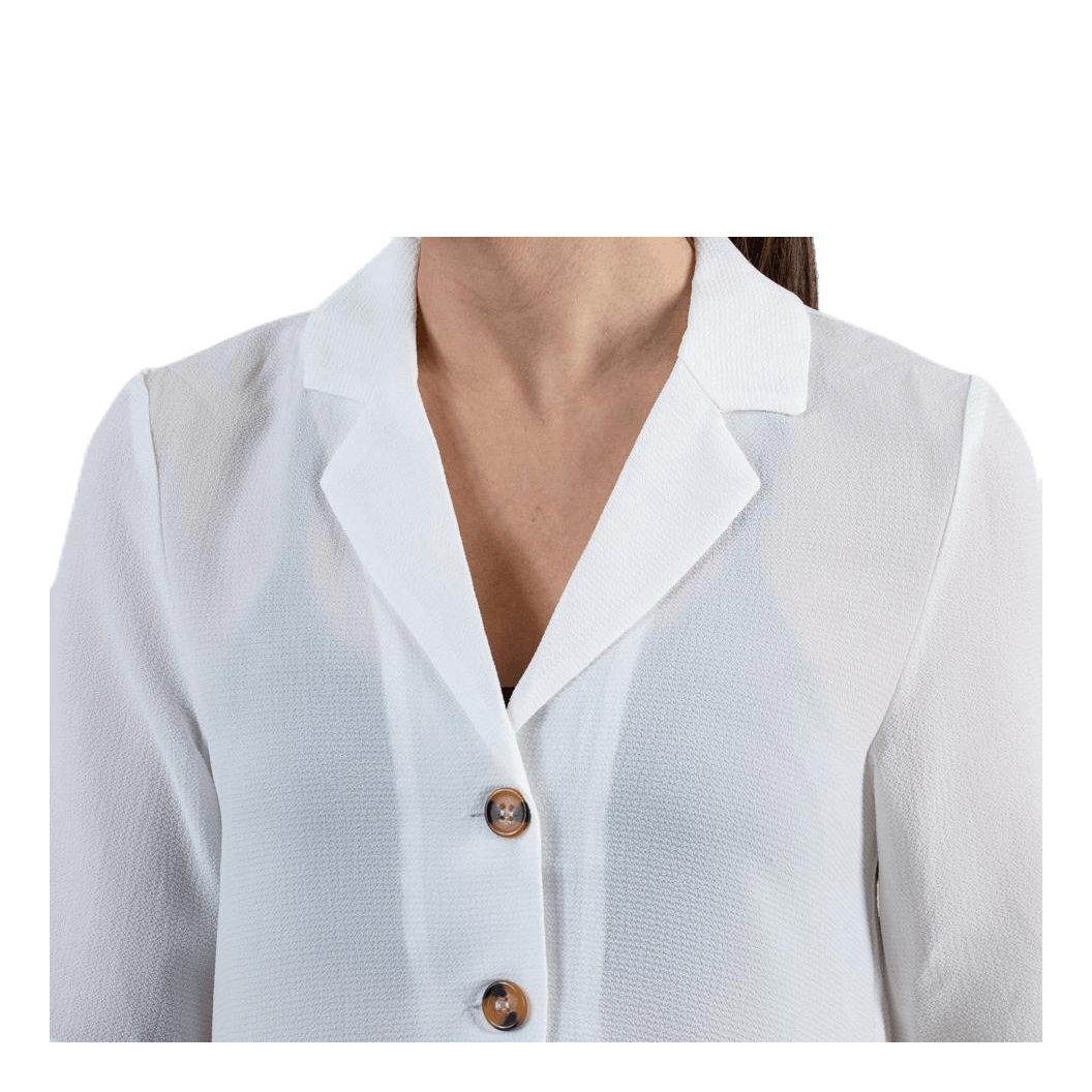 Winner Button Shirt White