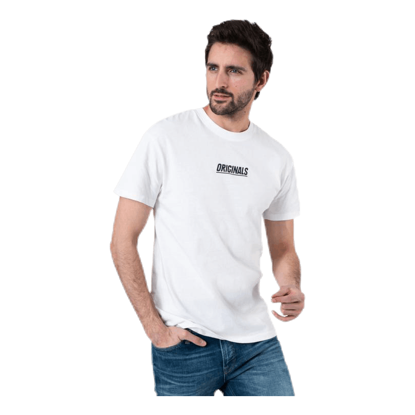 Suns Tee Ss Crew Neck White