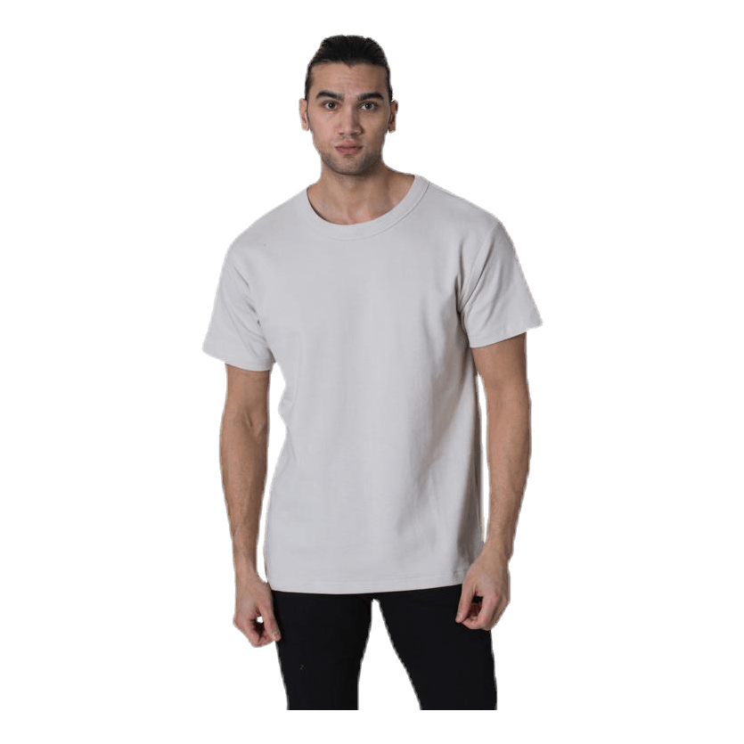 Crew Neck Tee Beige