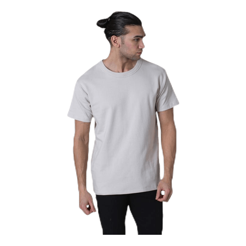 Crew Neck Tee Beige