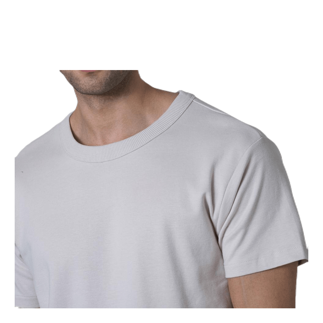 Crew Neck Tee Beige