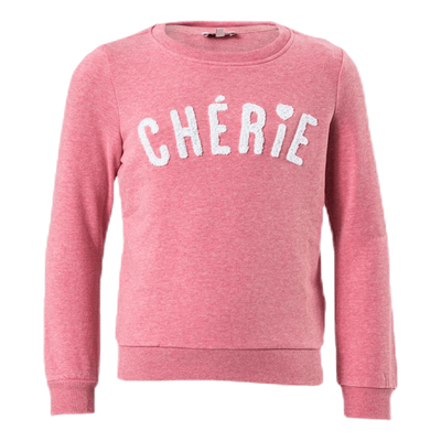 Peyton L/S O-Neck Swt Pink