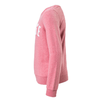 Peyton L/S O-Neck Swt Pink