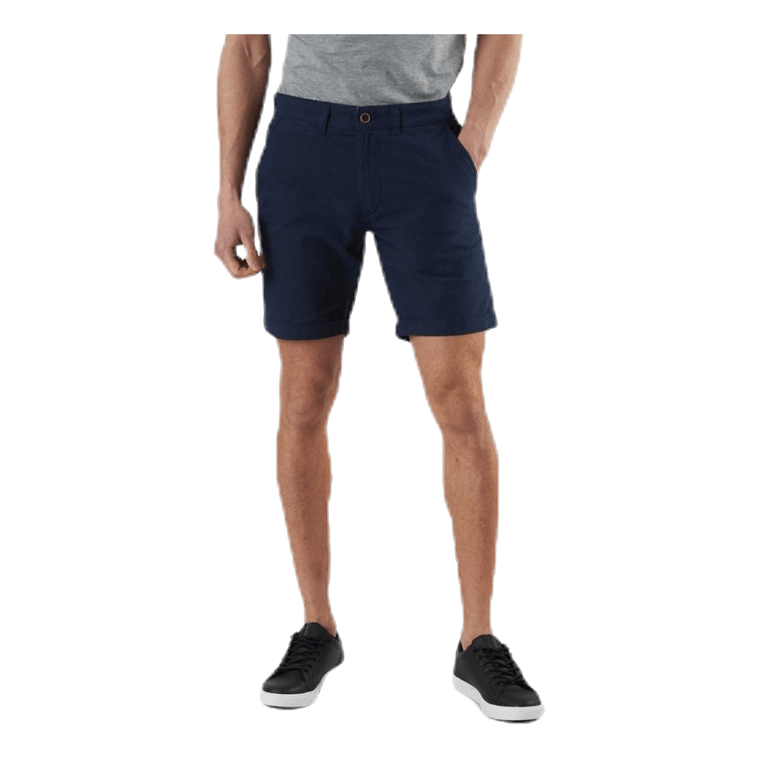 Linen Chino Shorts Blue