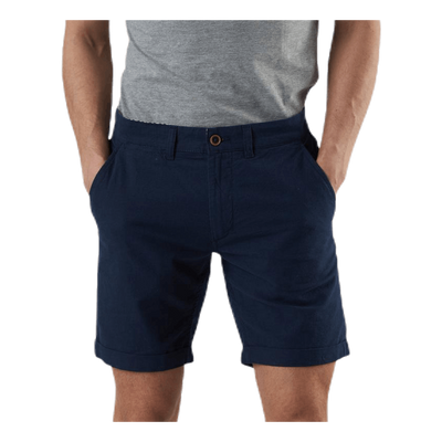 Linen Chino Shorts Blue