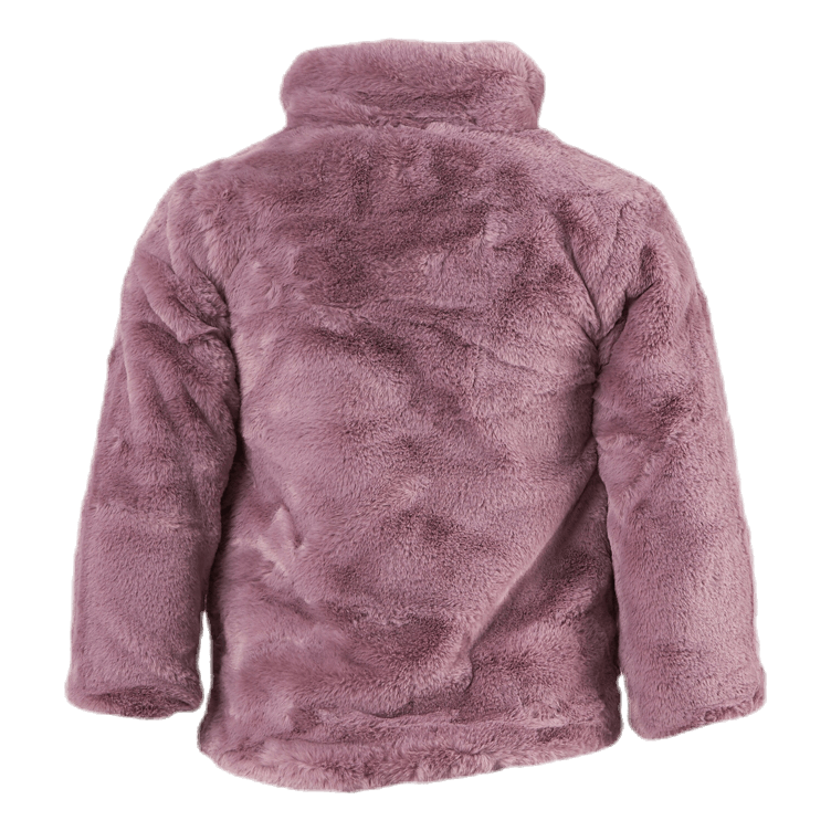Mamy Faux Fur  Jacket Purple
