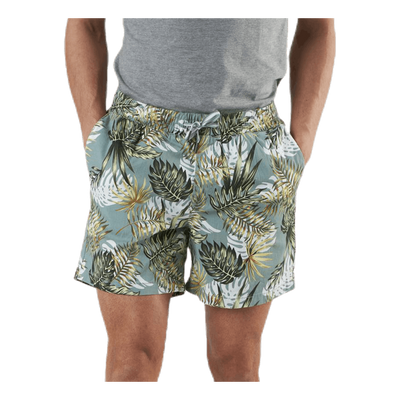 Free Jogger Shorts Print Green