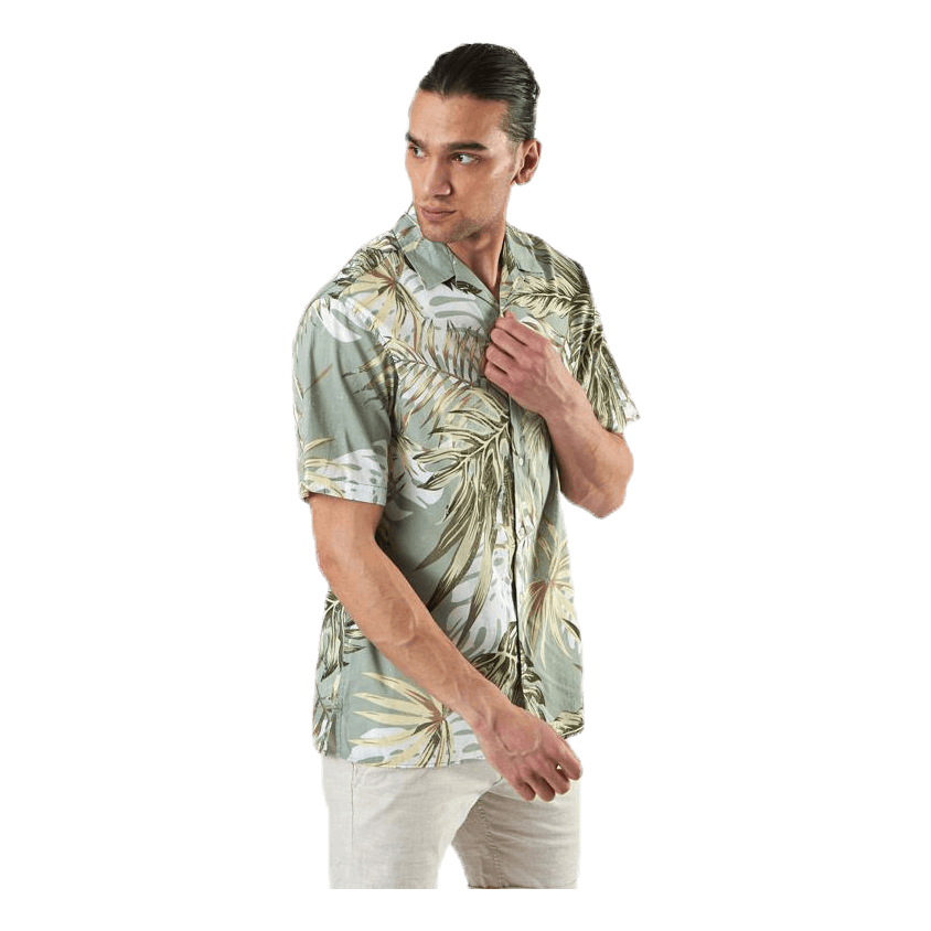 Marty Organic Shirt Ss Green