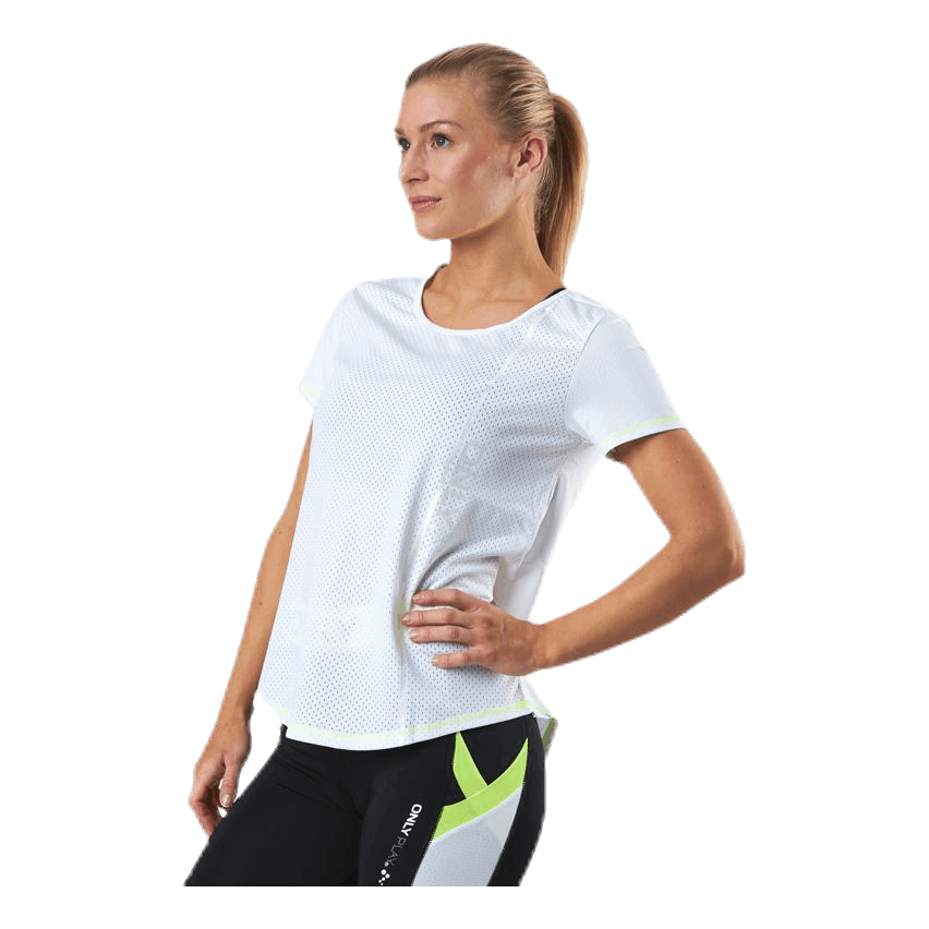 Alix Ss Training Tee White
